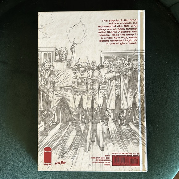The Walking Dead All Out War AP Edition (Image Comics, 2014) Hardcover - Picture 2 of 4